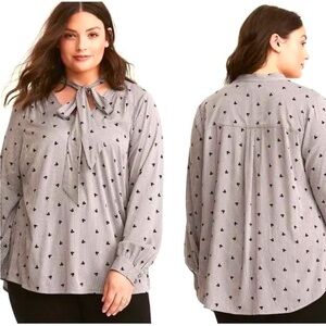 Torrid Mickey Mouse Blouse EUC